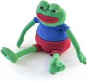Pepe the Frog - the Official Plush Doll (Anatomically Correct)