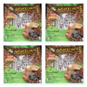 4x Old Town Coffee 3 in 1 Instant White Coffee Hazelnut 15 sticks x 38g Malaysia
