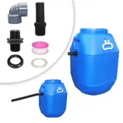 Rain Barrel Bulkhead Fitting Locking Nut Aquarium Garden Hose Barb Connector