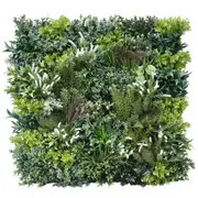 Platinum Garden of Eden Artificial Vertical Garden / Fake Green Wall 1m x 1m UV Resistant Fire Retardant