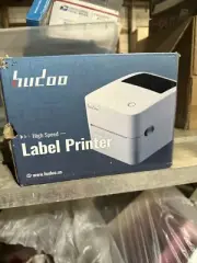 HUDOO 4X6 Shipping Label Printer Barcode Printer 4B-2054K - New Sealed Box