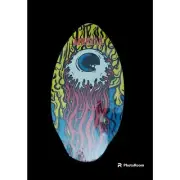 Vintage AIRWALK Widdly Skim Board 37" Brand new and sealed wooden Boogie board