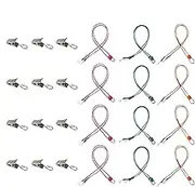 Fabric Tension Clamps - Embroidery Side Clips | Embroidery Hoop Clamps | Sewing Frame Holders | High-Elastic Fabric Tension Clamps | Heavy-Duty Sewing Frame Holders for Canvas and Craft Projects