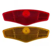 Sunlite Wheel Reflector Set Amber/Red