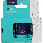 J.Burrows D Batteries 3 Pack