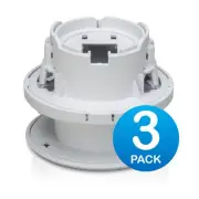 Ubiquiti UVC-G3-FLEX Camera Ceiling Mount Accessory, 3-Pack