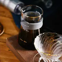 在飛比找Yahoo!奇摩拍賣優惠-新品Brewista圖蘭朵玻璃手沖咖啡水晶濾杯1-2人bon
