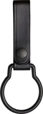 Mag-Lite Belt Holder for D-Cell Black Leather Loop and High-Impact Light Loop