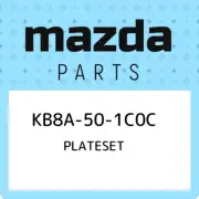 KB8A-50-1C0C Mazda Plateset KB8A501C0C, New Genuine OEM Part (for: Mazda)