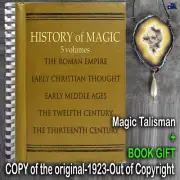 Antique Book History Occult Magic Esoteric Witchcraft Grimoire Manuscript Magick