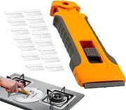 Oven Scraper | Telescopic Stove Top Cleaner Scraper - Portable Kitchen Cleaner Supplies for Adhesive Remover Cooktop Window Old
