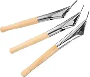 TEHAUX DIY Batik Pen 6 Pack Pottery Drawing Tool Set Clay Pen for Batik Printing on Fabric Pottery Art
