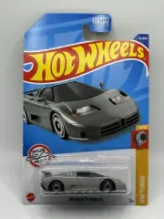 Hot Wheels Silver ‘94 Bugatti EB110 SS 65/250 Hot Wheels Turbo 5/10