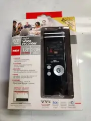 RCA VR5340 Digital Voice Recorder 800 Hours 1.8" Color Display w/ 2 GB