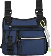 Running Belt | Travel Chest Pack for Running - Wear-Resistant Multifunctional Vest with 3D Cut for Hiking Gym Sports Motorcycle Workout Hunting
