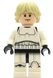 LEGO Star Wars Minifigure Luke Skywalker (Stormtrooper Outfit) (75159) (Genuine)