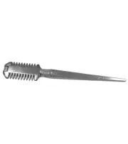 7" ALUMINUM THINNING COMB for horse mane tail standard razor blades Bot Knife