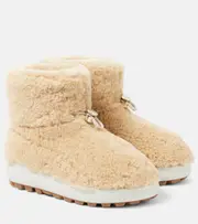 [Bogner] Bogner Chamonix S 13 shearling snow boots AU 11 neutrals