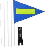 Parliky Professional Safety Flag for Bike Bike Flag Pole Flagstick for Outdoor Biking