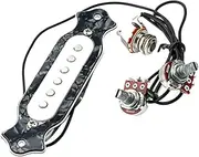 Kisangel 1 Set Loaded Control Harness Guitar Pickup Accessory for Acoustic Electric Guitars Durable Construction Easy Installation Lightweight Design Enhances
