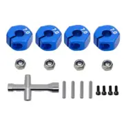 Wheel Hex Adapter for Traxxas 1/10 Slash 4x4 VXL 2WD Rustler HQ727 REMO RC Car f