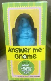 ANSWER ME GNOME FIND OUT WHAT GNOME WOULD DO! ASK A ? AND TURN HIM OVER RARE!!