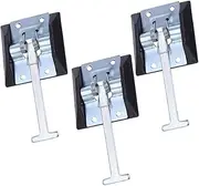 3pcs Wind Hook Door Holder Catch Trailer Door Latch Replacement Door Holder Latch Door Holder Metal Door Latch Replacement Door Hardware Cargo Trailer Door Holder