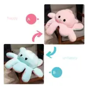 Face Changing Big Octopus Toy Doll Pillow Multi Expression Double Flip Plush Toy