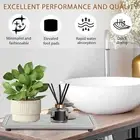 Plant Fiber Soap Dish Diatomaceous Earth Sink Tray Diatomite Stone Coasters Set