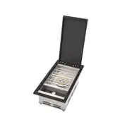 Gasmate Phoenix Drop In Side Burner with FFD, BLACK - LPG