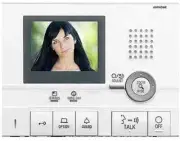 Aiphone GT-1C Master Multi-Tenant Color Video Entry Security System (White)