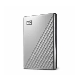 【WD 威騰】My Passport Ultra for Mac 5TB Type-C 2.5吋 行動硬碟 銀