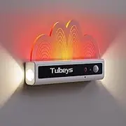 Tulbeys Motion Sensor Wall Sconce - Magnetic 2200mah 15 Led Battery Operated Lights, Motion Sensor Wall Light Indoor/Wall Lights Stick-On Anywhere for Bedroom/Stairway/Cabinet/Kitchen/Closet Light