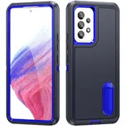 MCC Shockproof Samsung Galaxy A53 5G Case Cover Heavy Duty with Stand A536 [Navy+Blue]