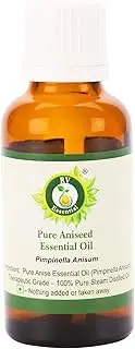 R V Essential Pure Aniseed Essential Oil 300ml (10oz)- Pimpinella Anisum (100% Pure and Natural Steam Distilled)
