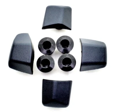 Shimano FC-R8000 Gear Fixing Bolt (M8x10.1mm) & Nut 4 sets, Fit 46-36T Chainring