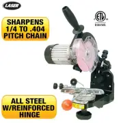 Laser Pro Bench Grinder 120-V Saw Chain Sharpener