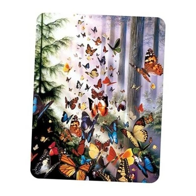 Magnet - from Deluxebase. Lenticular 3D Wildlife Fridge Magnet. Butterfly Woods
