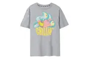 SpongeBob SquarePants Womens/Ladies Chillin Patrick Star T-Shirt (Grey Marl) - UTNS7672