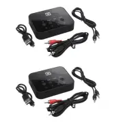 2X -107 Bluetooth 4.0 Stereo Audio Transmitter Splitter Adapter Music2134
