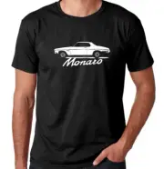 Holden Monaro Aussie classic mens black 100% cotton lightweight summer t-shirts