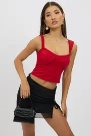 Black Mini Skirt Elastic Waist Assymetric Ruched Front M - Size 16XL, Women's Mini Skirt