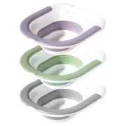 Sitz Bath Toilet Seat with Flusher, Folding Sitz Bath Tub for Pregnant Women