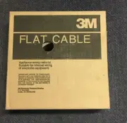 3M Flat Cable/ Appliance wiring material/ 50 feet/Never opened/26 AWG/#3801/34
