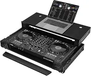Odyssey Cases Pioneer DDJ-FLX6 ATA Flight Case in Black with Glide Laptop Platform