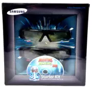 SAMSUNG Monsters Vs Aliens 3D Glasses Starter Kit Bluray DVD Sealed