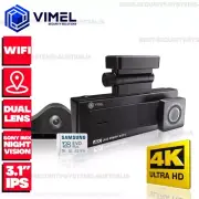 24/7 WIFI Dual Dash Camera 128GB Car Vehicle SONY IMX IPS G-Sensor Road Evidence
