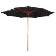 Garden Parasol with Crank Patio Sunshade for Outdoor Balcony Umbrella vidaXL