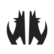 Pair of Howling Wolves - Decal Sticker - Multiple Color & Sizes - ebn754