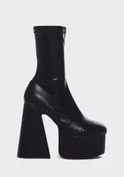[Lamoda] Over It Platform Sock Boots
